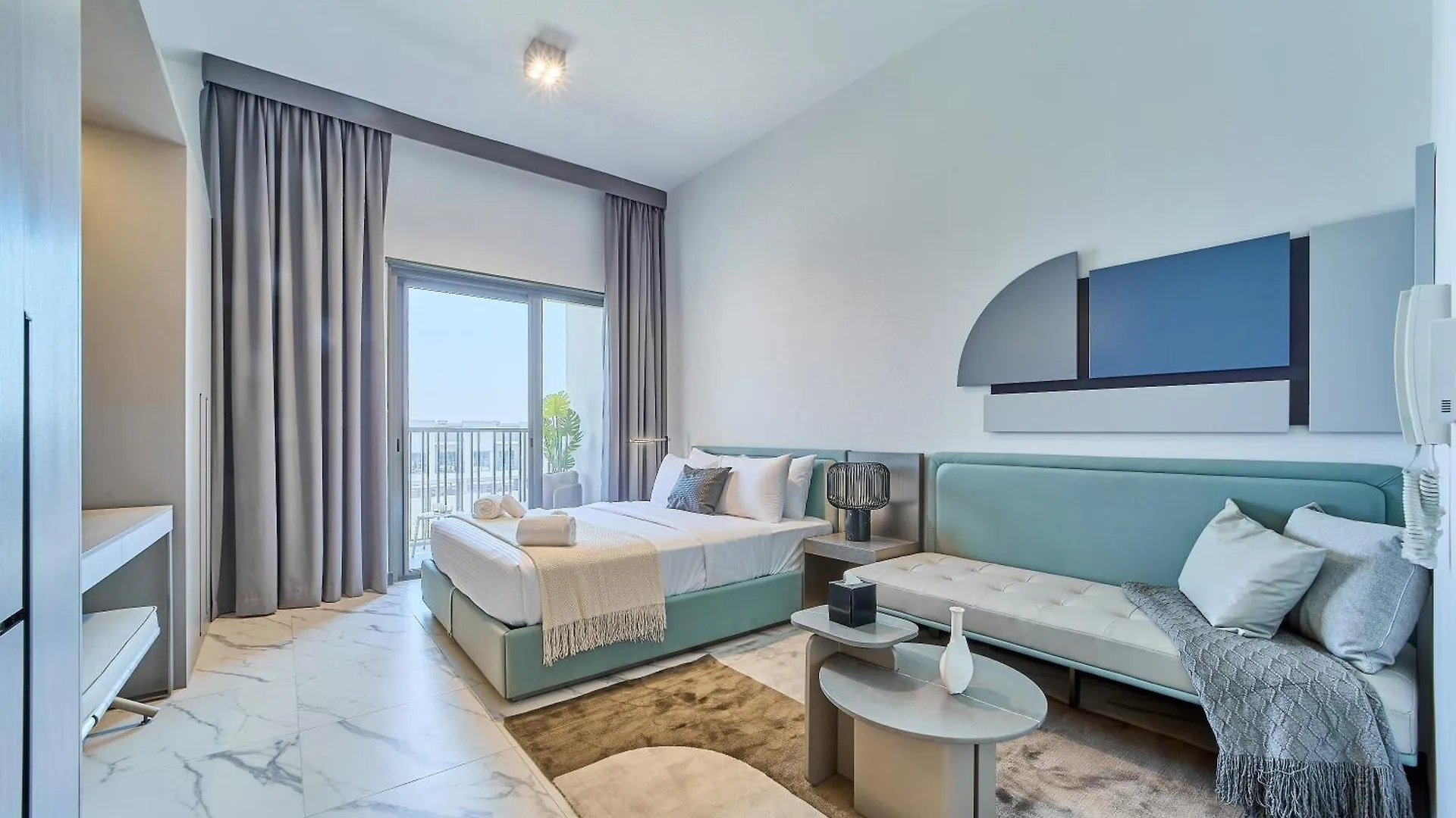 Chic And Bright Studio In Meydan Dubai